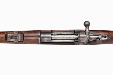 A búr kommandósok által használt Mauser 7 mm-es lovassági karabély