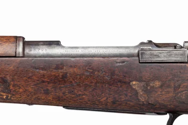 A búr kommandósok által használt Mauser 7 mm-es lovassági karabély