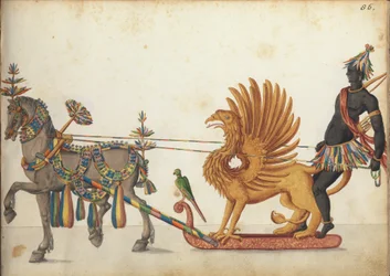 Felvonulási szánkó, 1640 körül
