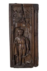 Neuss-i Szent Quirinust ábrázoló kápolnavég, 1485-1515 körüli (tölgyfa)