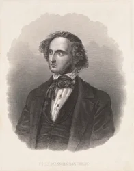 Felix Mendelssohn (1809-47) portréja