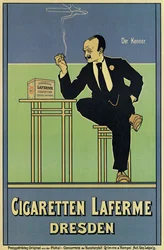 Laferme cigarettát reklámozó plakát