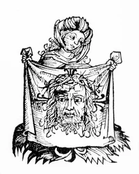 St. Veronica, Hartmann Schedel (1440-1514) „Liber Chronicarum” című művéből, 1493