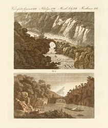 Furcsa hidak (színes metszet)