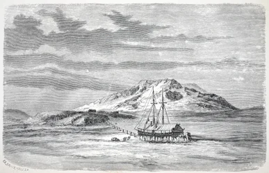 A Germania a Sabine-szigeten, kocsma. London 1874