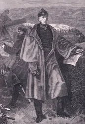 Von Moltke Párizs előtt, Cassells History of the War Franciaország és Németország között, kiadó: Cassell and Company Limited, 1890 körül (litho)
