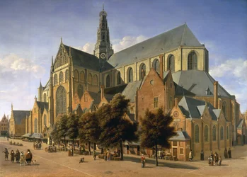 A haarlemi Szent Bavo-templom, 1666