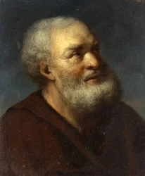 A Saint, 1650-1700 körül (olaj, tábla)