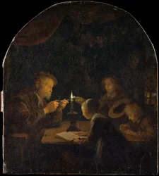 Egy esti iskola, kb. 1655-57.