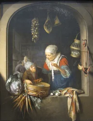 Hering eladó és fiú