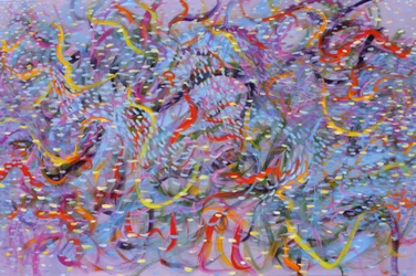Magic Underwater 2, 2014 (akril, vászon)