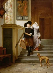 Frans Hals (1580-1666) és felesége, Lysbeth Reyniersdr