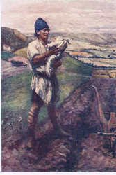 "Egy barázdában a mezőn talált rád a szántó." Történetek a Tündérkirálynőből, George Harrap and Company kiadásában