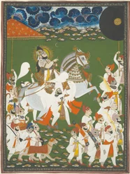 Maharana Bhim Singh körmenetben