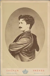 Félicien Rops, 1860-70-es évek.
