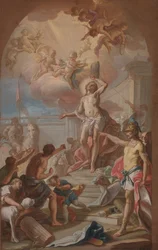 Szent Sebestyén vértanúsága, 1780 körül (olaj, vászon)