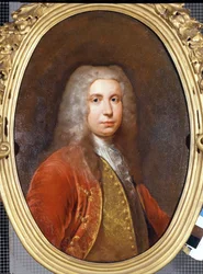 Egy úriember portréja. 18. század. Giacomo Ceruti festménye, a Pyochetto (1724? -?). Museo del Castello, Milánó.