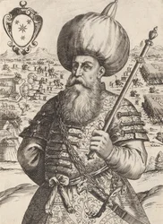 Sinan Bassa, Cap. Maumet Impe hadseregének tábornoka. törökök, 1596.