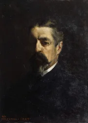 Marcello Panissera gróf portréja, Veglio (1830-1886)
