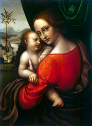 Szűz és gyermek”, 1520-as évek.