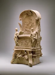 Szent Péter széke, 1658 (terrakotta)