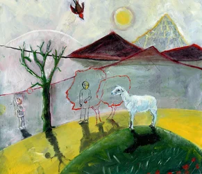 Almanap, 2004 (olaj, papír)