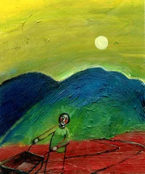 Mindenem megvolt, amire szükségem volt, 2003 (olaj, papír)