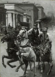 Rohanás a tűzbe, 1900 körül
