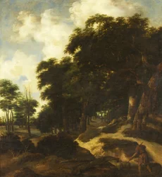 Erdei jelenet
