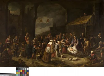 A Pásztorok imádása (olaj, vászon)