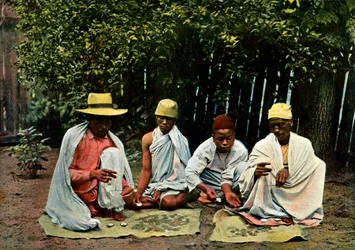 Hova pénzváltók, Madagaszkár, 19. század vége.