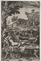 Ámor és psziché, 1574.
