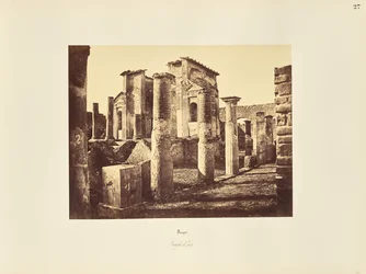 Pompeji. Ízisz temploma