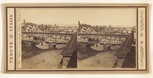 Régi híd az Uffiziből, (Firenze)
