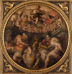Santo Spirito és Santa Croce negyedének allegóriái, 1563-1565