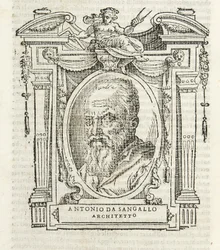 Milánó, Biblioteca Braidense, Vite de piv excellent, Giorgio Vasari 1568, Antonio da Sangallo