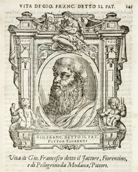 Milánó, Biblioteca Braidense, Vite de piv excellent, Giorgio Vasari 1568, Giovan Francesco Penni úgynevezett Il Fattore