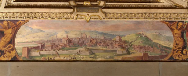 Firenze látképe, 1557-1558