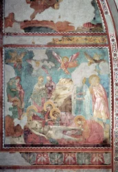 Krisztus siratása, 1290-99 körül (freskó)