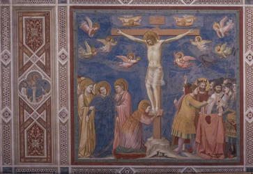 Keresztrefeszítés (Crocifissione), Giotto alkotása