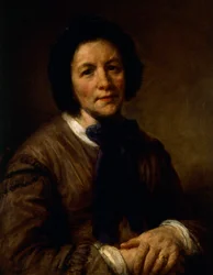 Egy hölgy portréja, Giovanni Carnovali, Piccio néven ismert (1804-1873)
