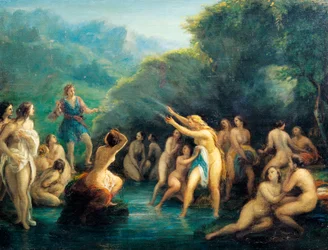 Diana és Actaeon, Giovanni Carnovali, Piccio néven ismert (1804-1873)