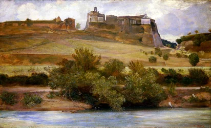 Foglia Sabina (olaj a panelen)