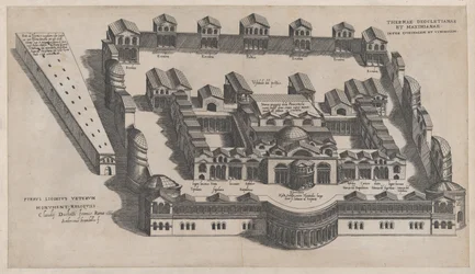 Diocletianus fürdői, 1582., 1582