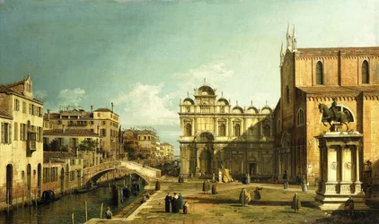 A Campo Santi Giovanni e Paolo, Velence, 1738-9