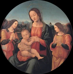 Madonna a Gyermekkel és angyalokkal