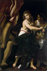 Judit Holofernész fejével, 1608.