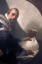 Tiepolo műalkotás, Accademia de Concordi, Rovigo, Veneto, Olaszország