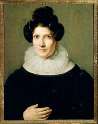 Habsbourg Lorraine Marie Louise portréja, a franciák imperátora (1791-1847) 50 évesen (1791-1847)