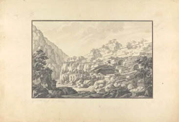 Kilátás a Lycus folyó forrására (Nahr el-Kelb)